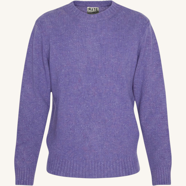 Girocollo in cashmere melange