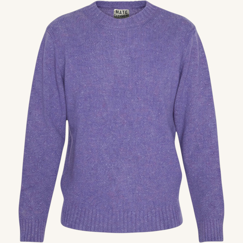 Girocollo in cashmere melange