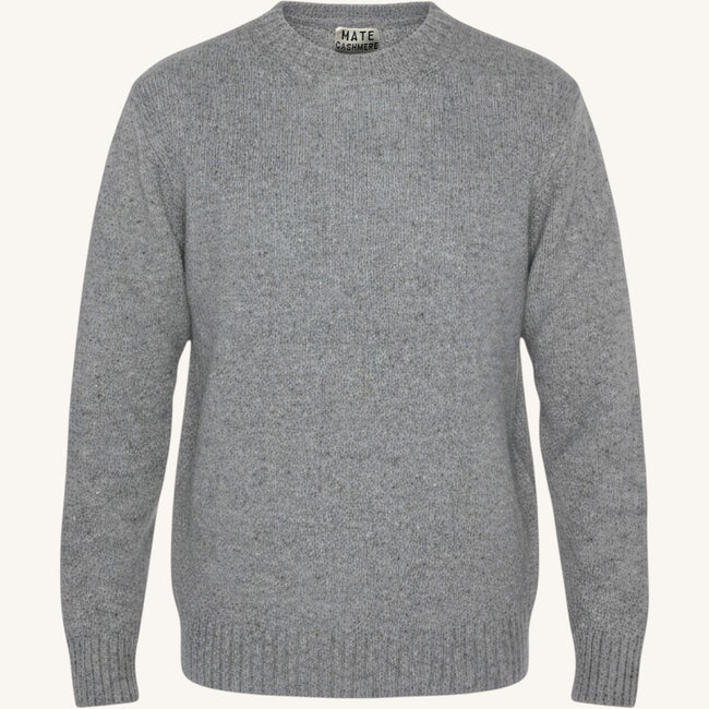 Girocollo in cashmere melange