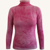 Maglione collo alto tie dye