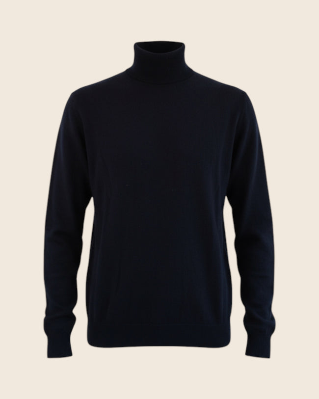Maglione collo alto in cashmere
