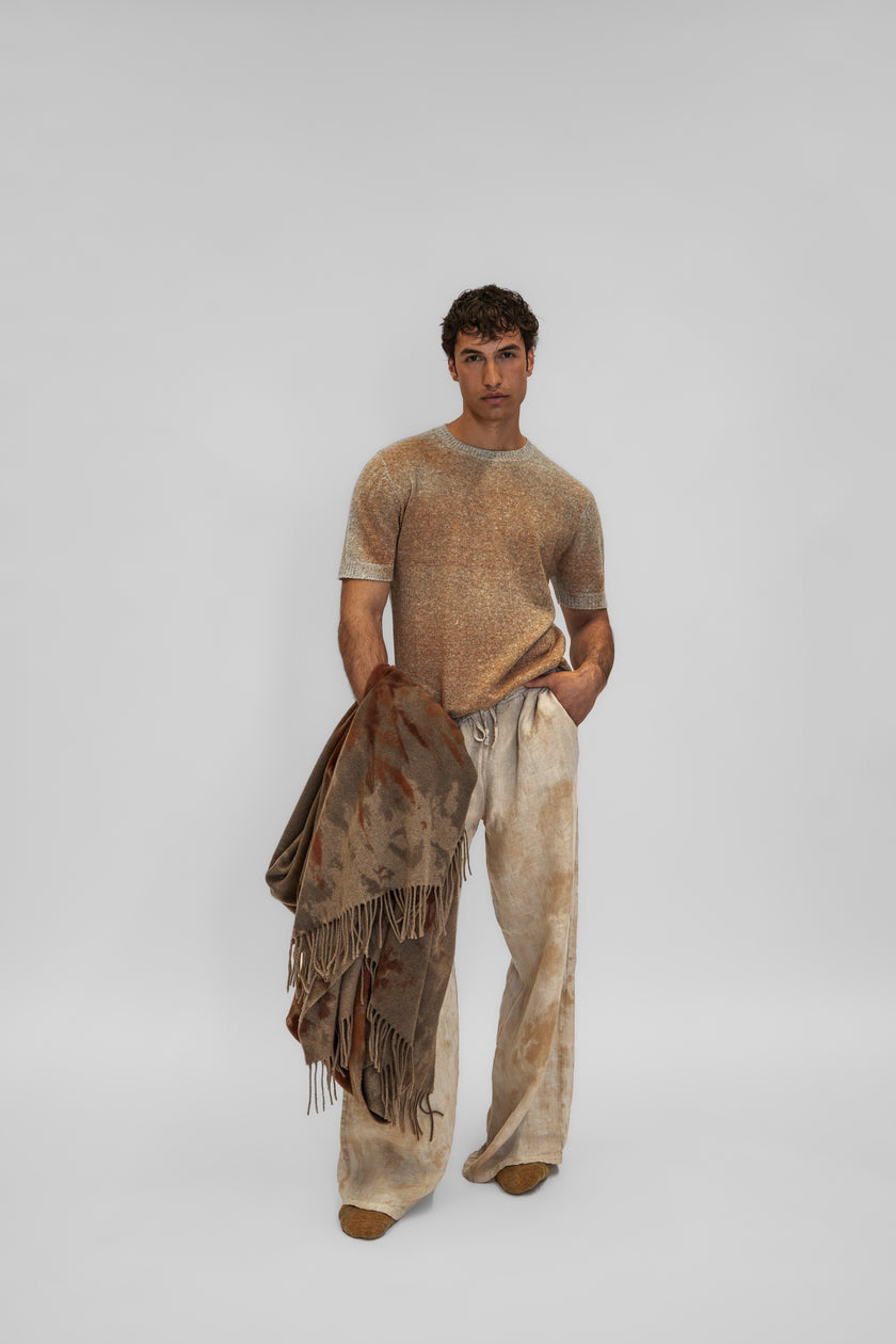 Pantalone 100% lino