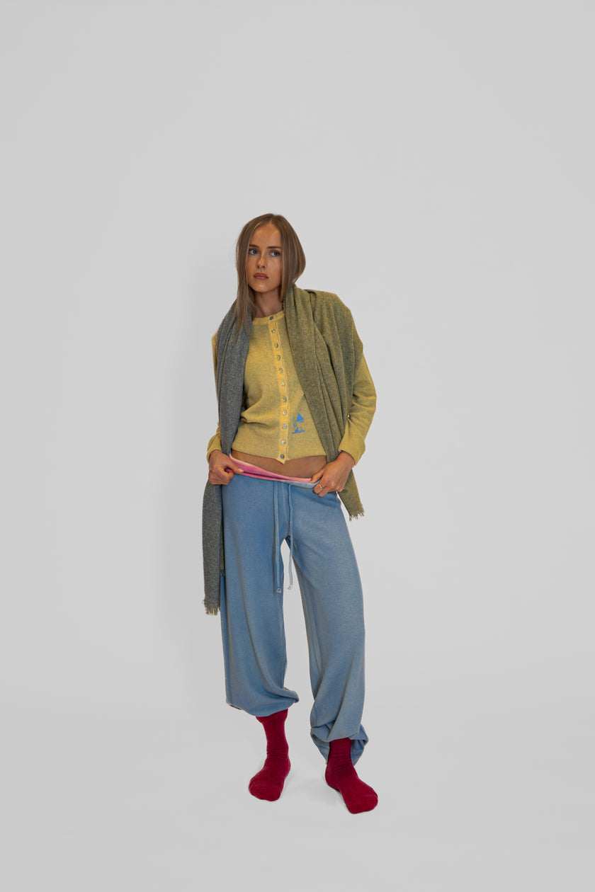 Pantalone 100% cashmere