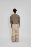 Maglione in cashmere lino