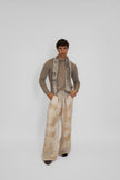 Maglione in cashmere lino