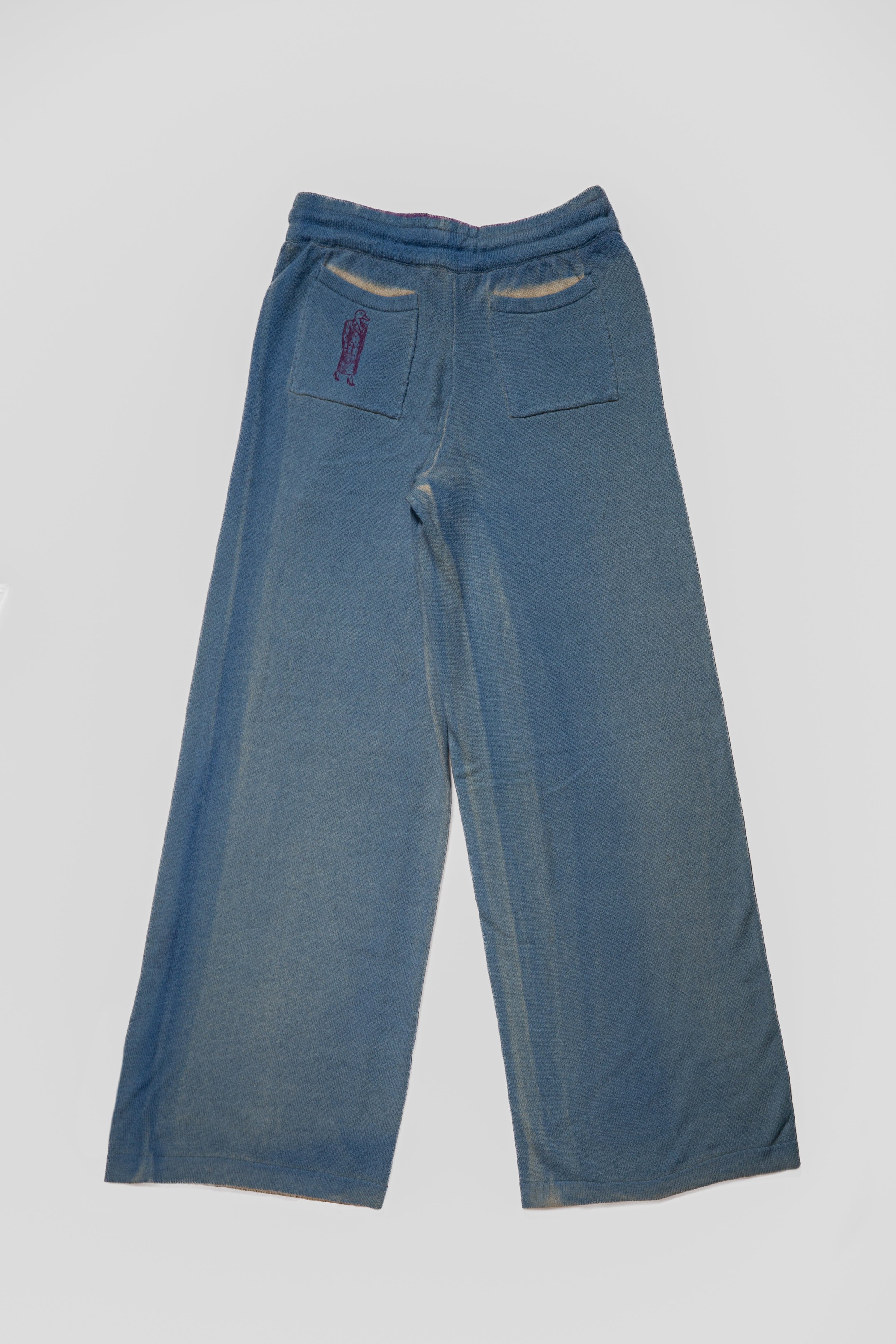 100% cashmere trousers