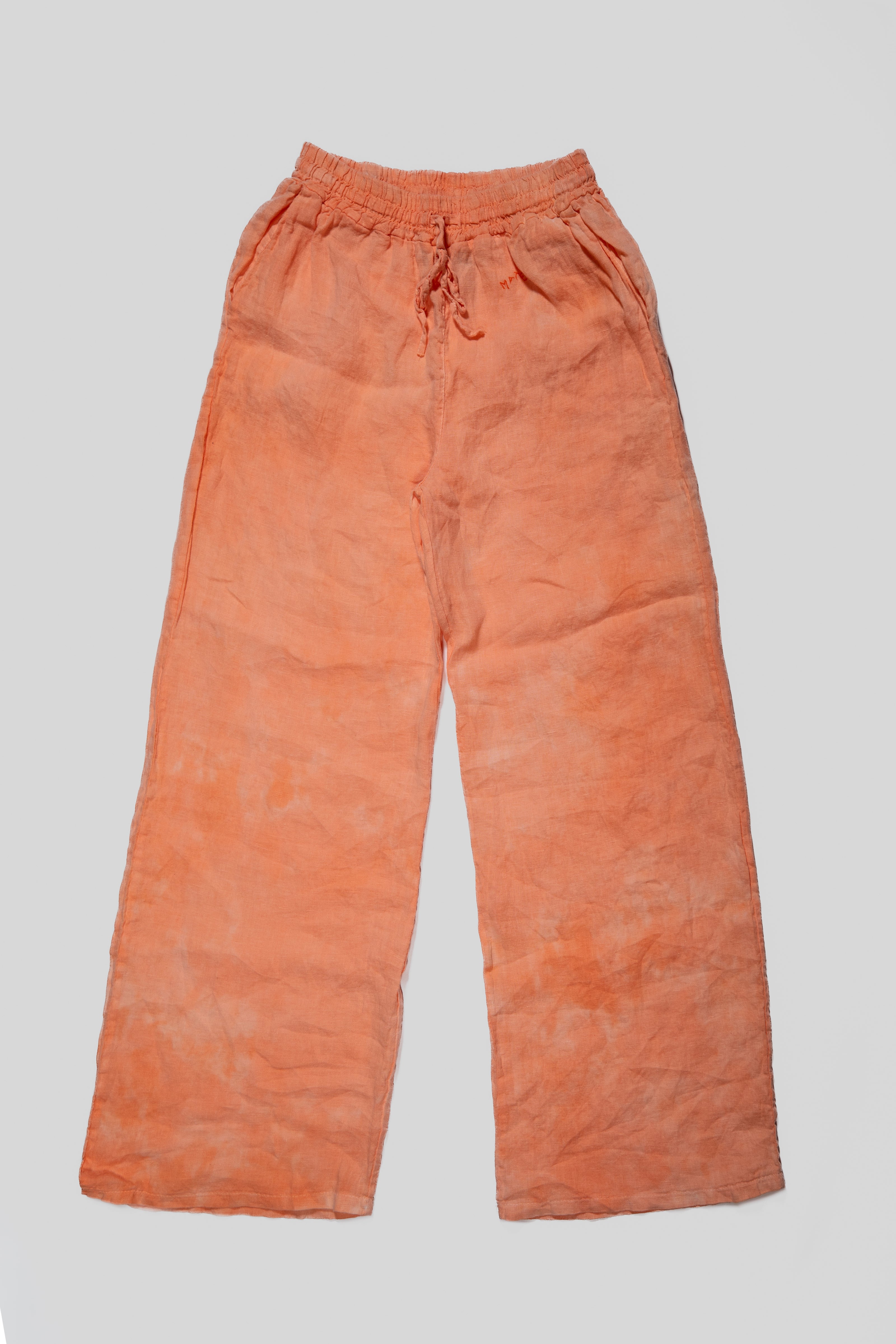 100% linen trousers