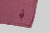 Maglione paricollo in cashmere lino