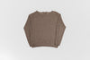 Maglione paricollo in cashmere lino