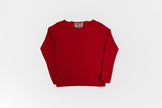 Maglione paricollo in cashmere lino