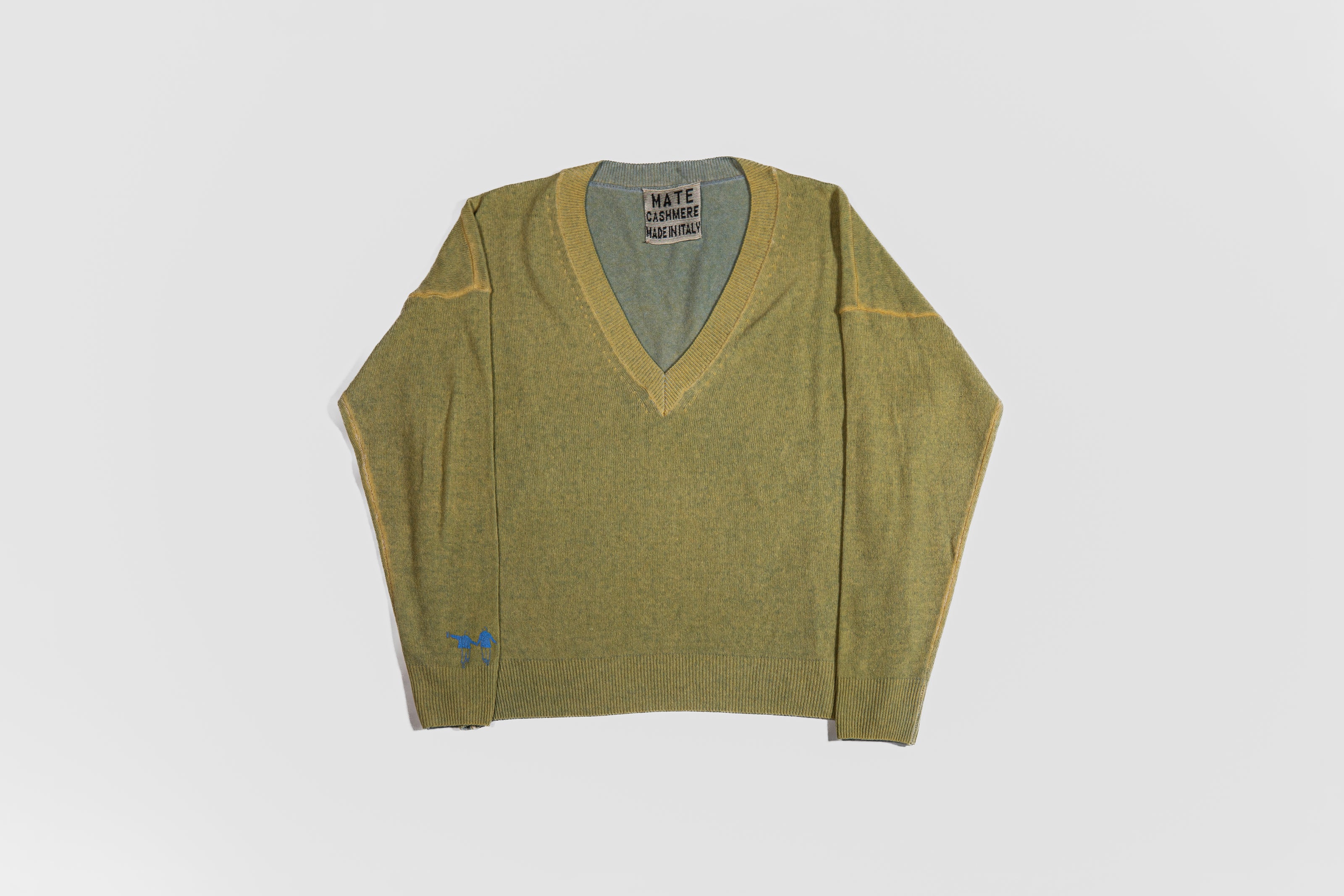 V-neck cashmere sweater