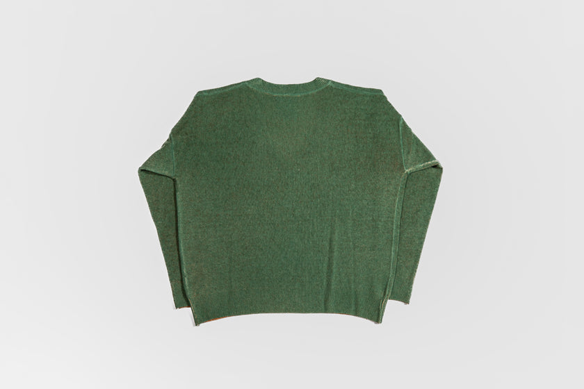 Maglione in cashmere lino