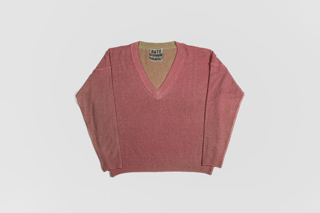 Maglione in cashmere scollo a V
