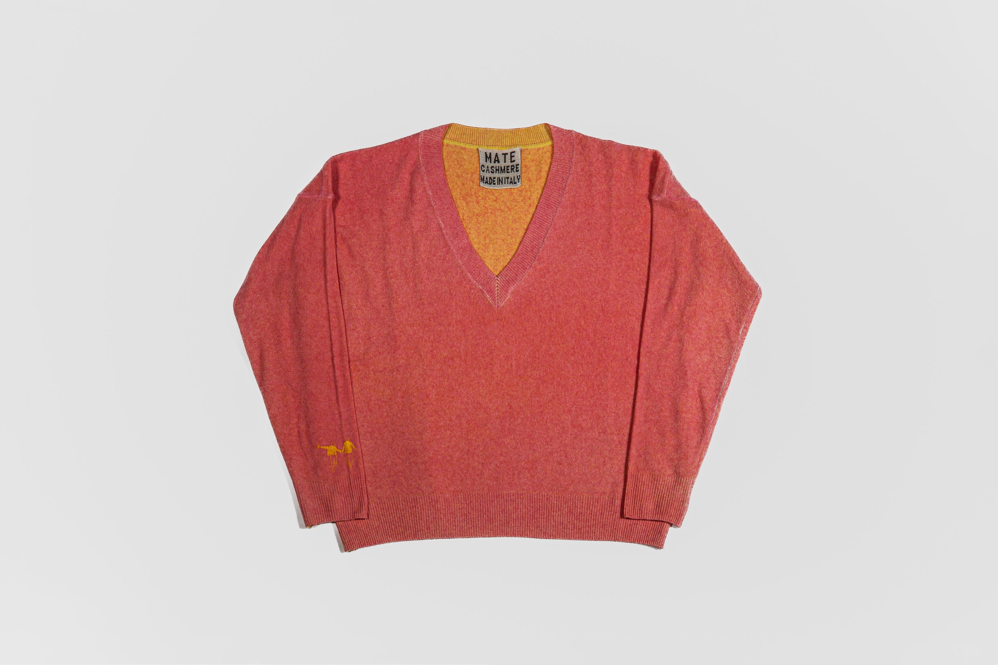V-neck cashmere sweater