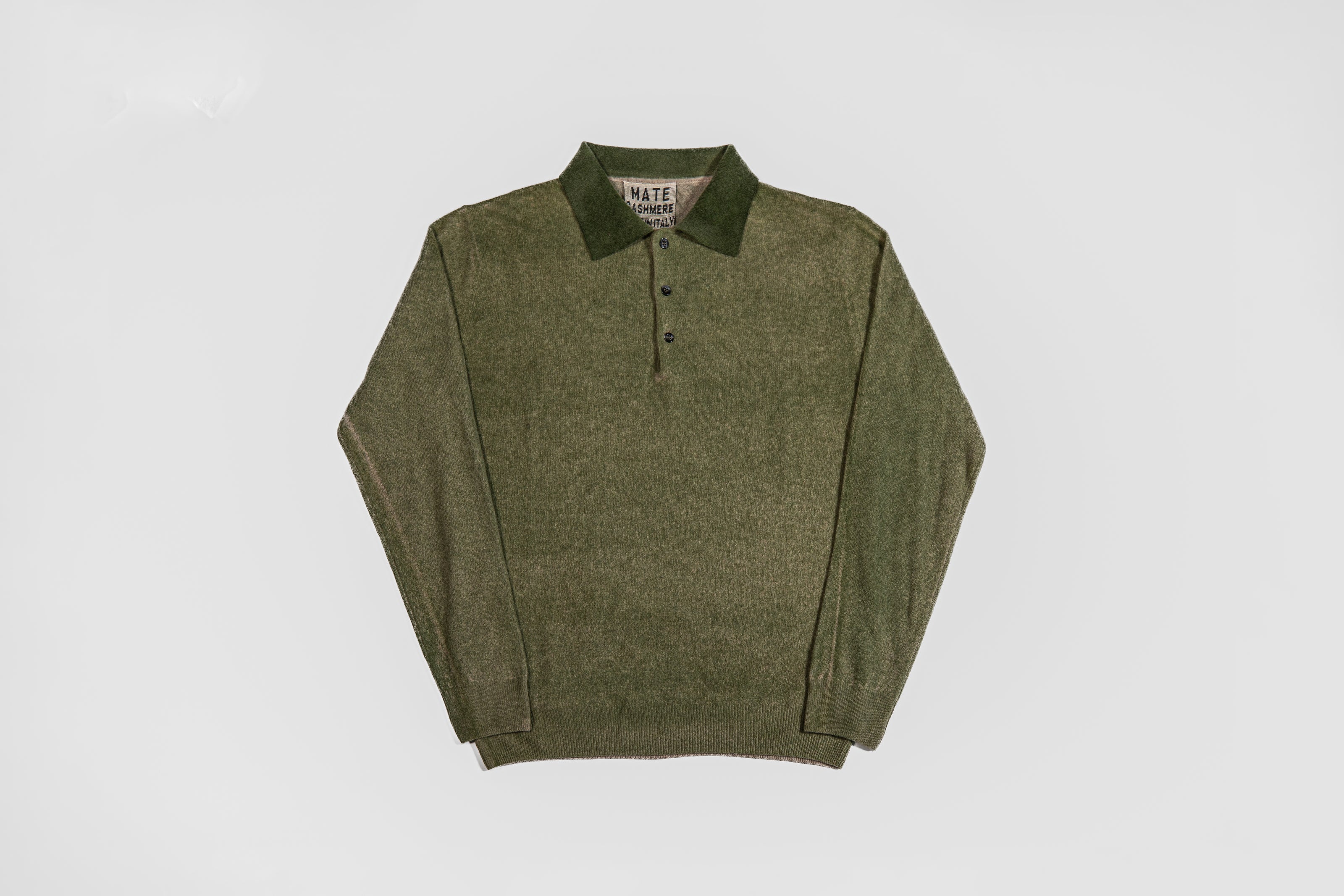 Cashmere polo shirt
