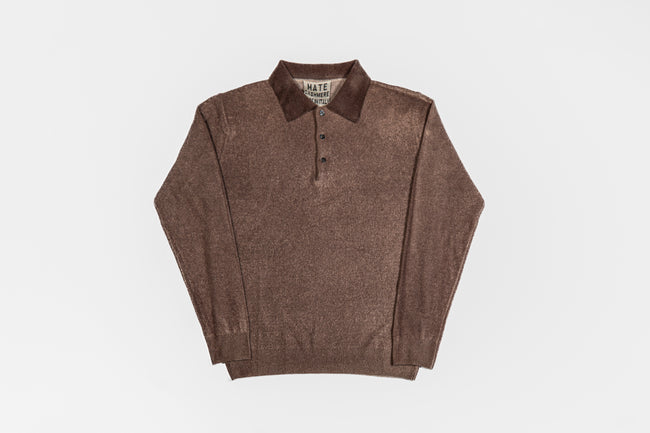 Cashmere polo shirt