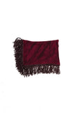 Poncho 100% cashmere handmade painted