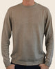 Maglione girocollo in cashmere lino
