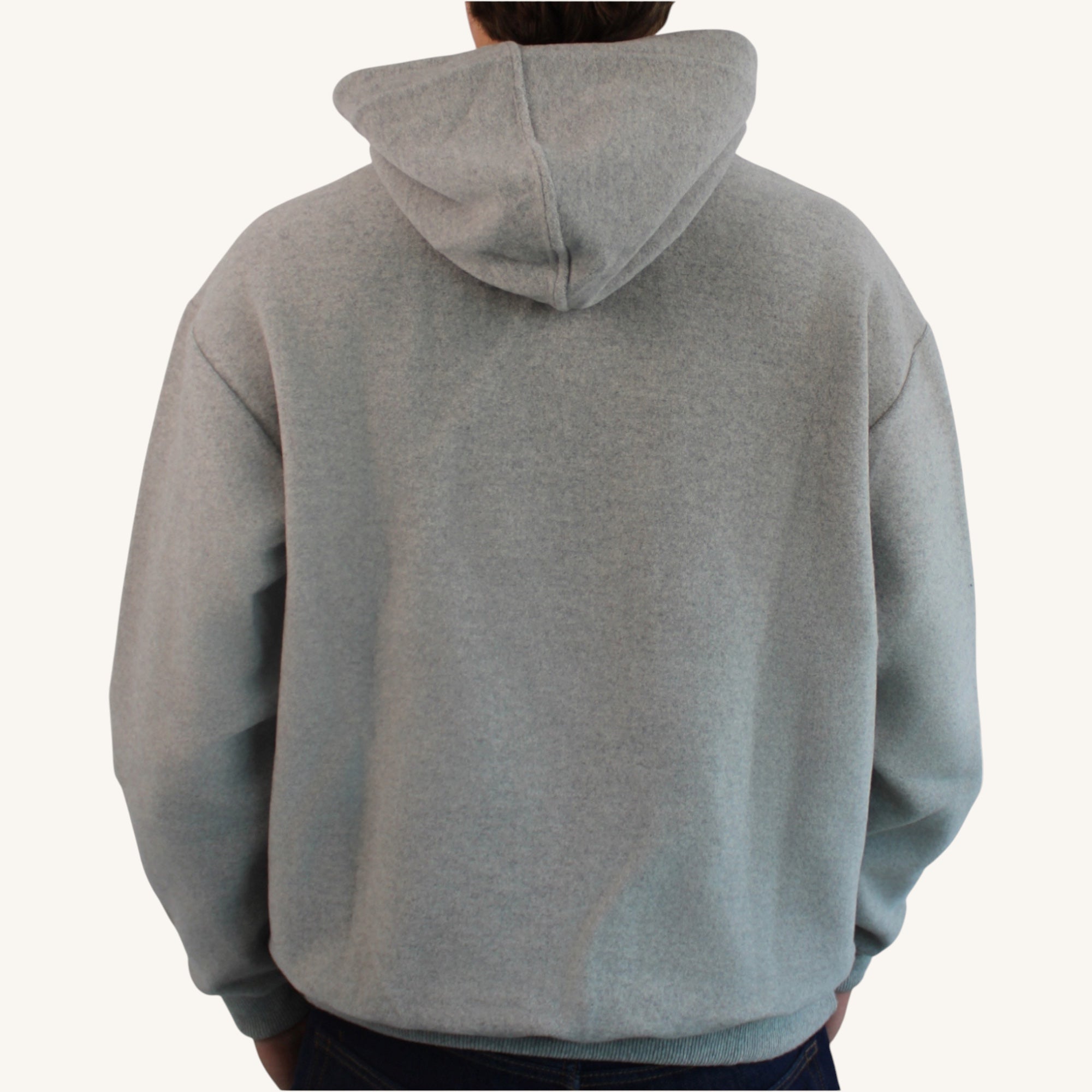 Cashmere cotton blend hoodie