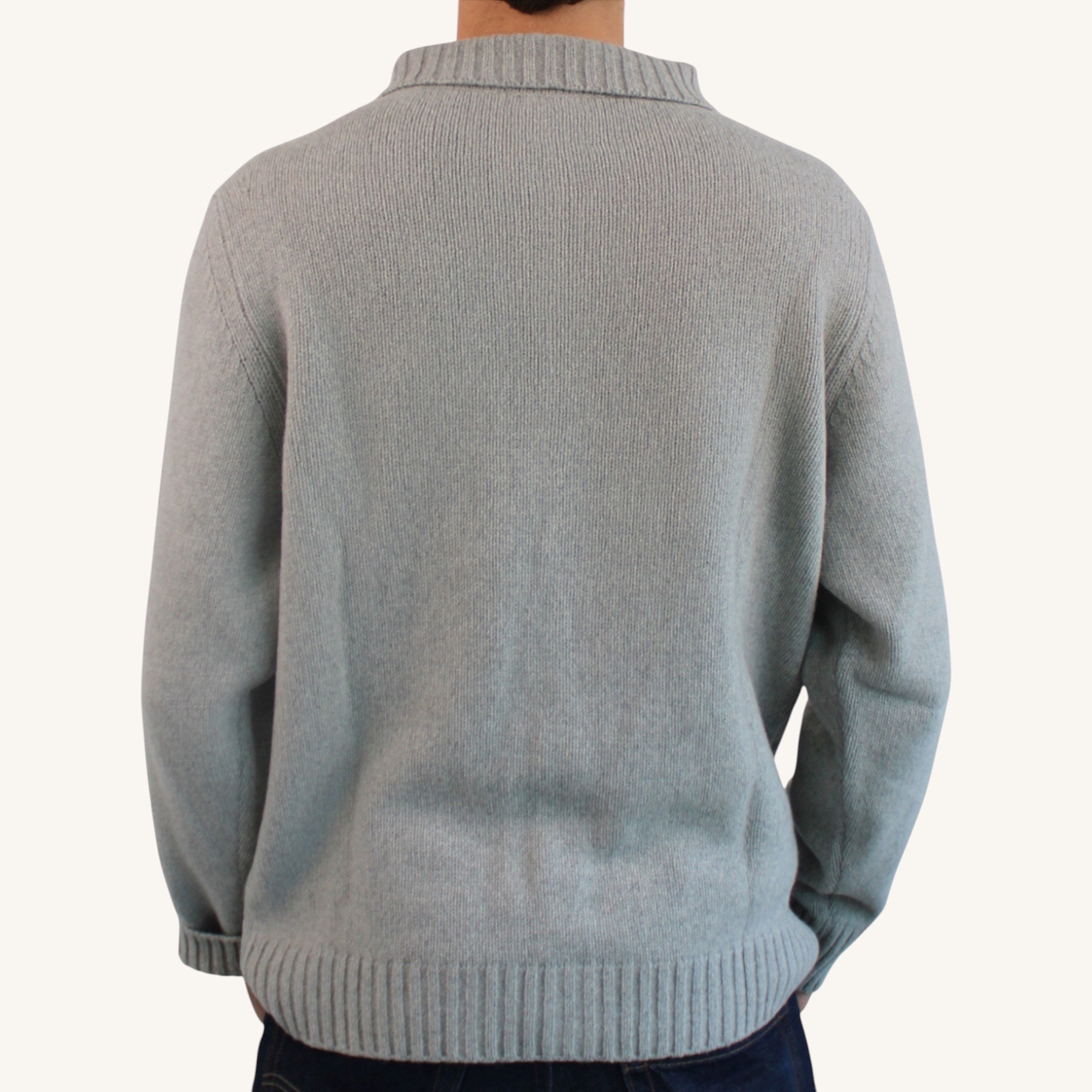 Cashmere button-down cardigan