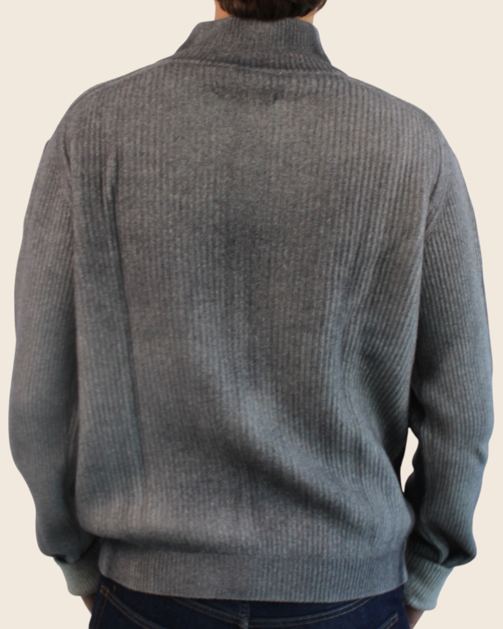 Tie-dye cashmere full-zip sweater