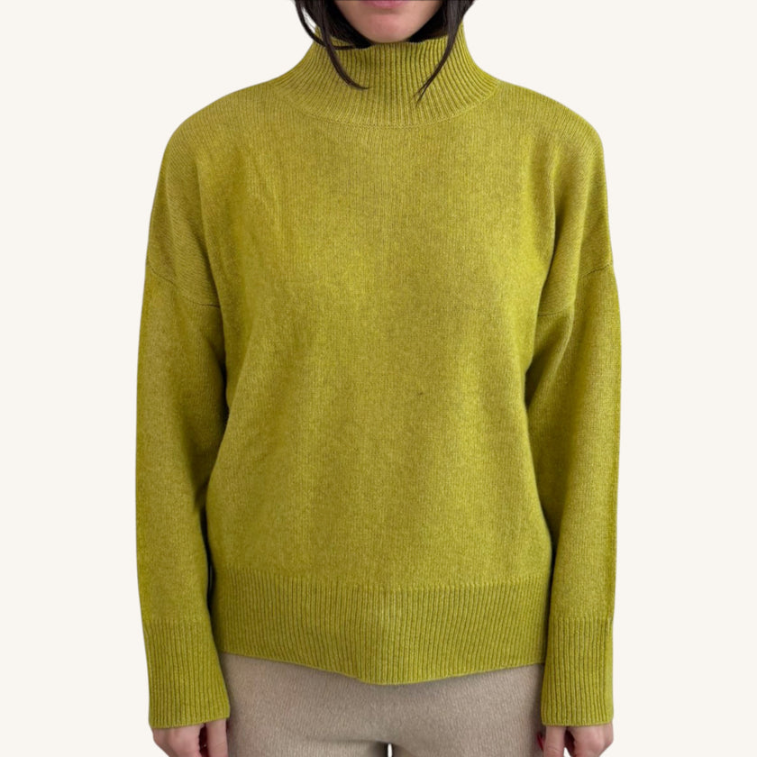 Maglione collo alto spry