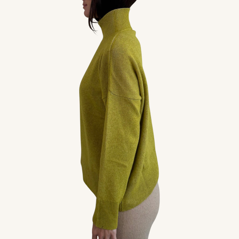 Maglione collo alto spry