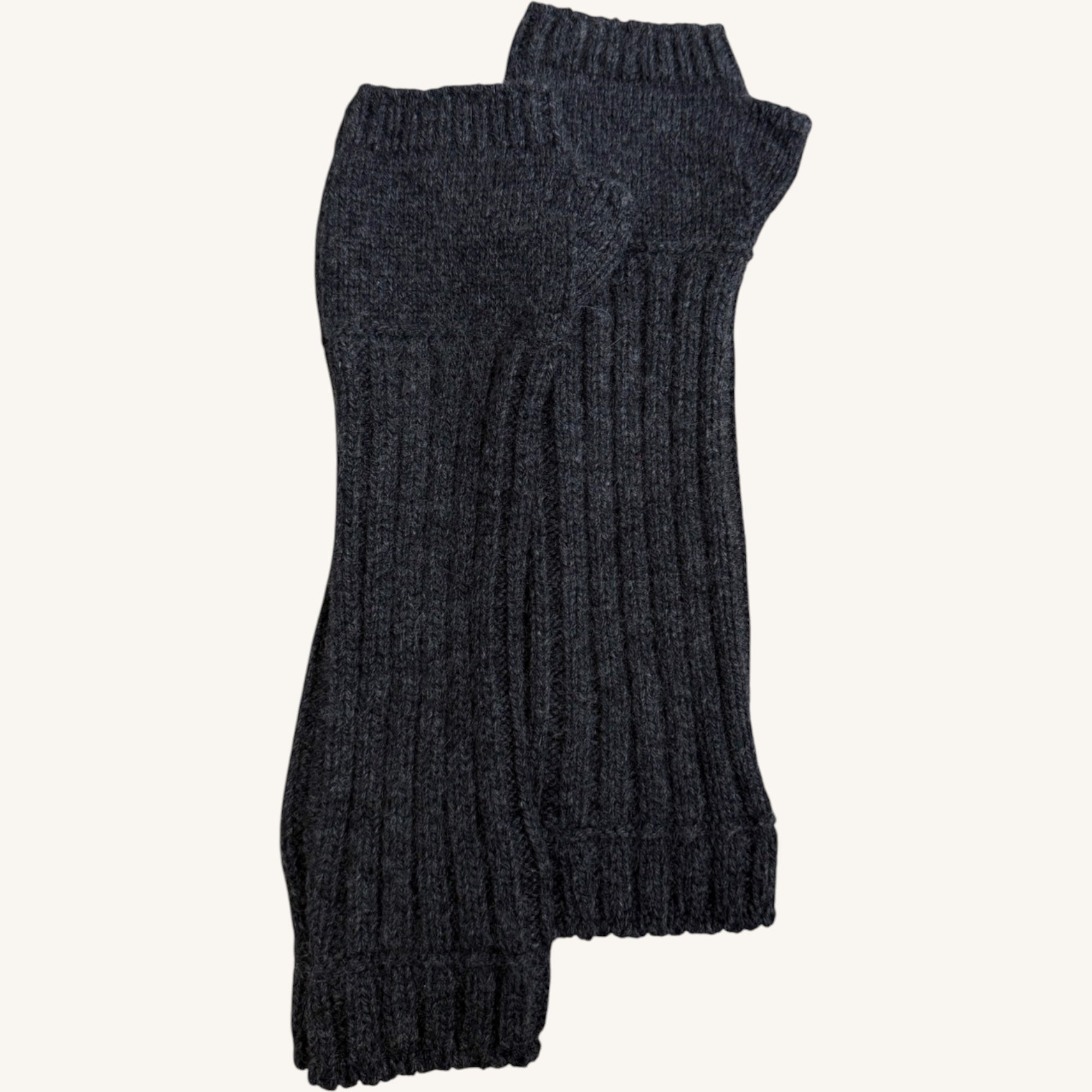 Cashmere ribbed sleeve