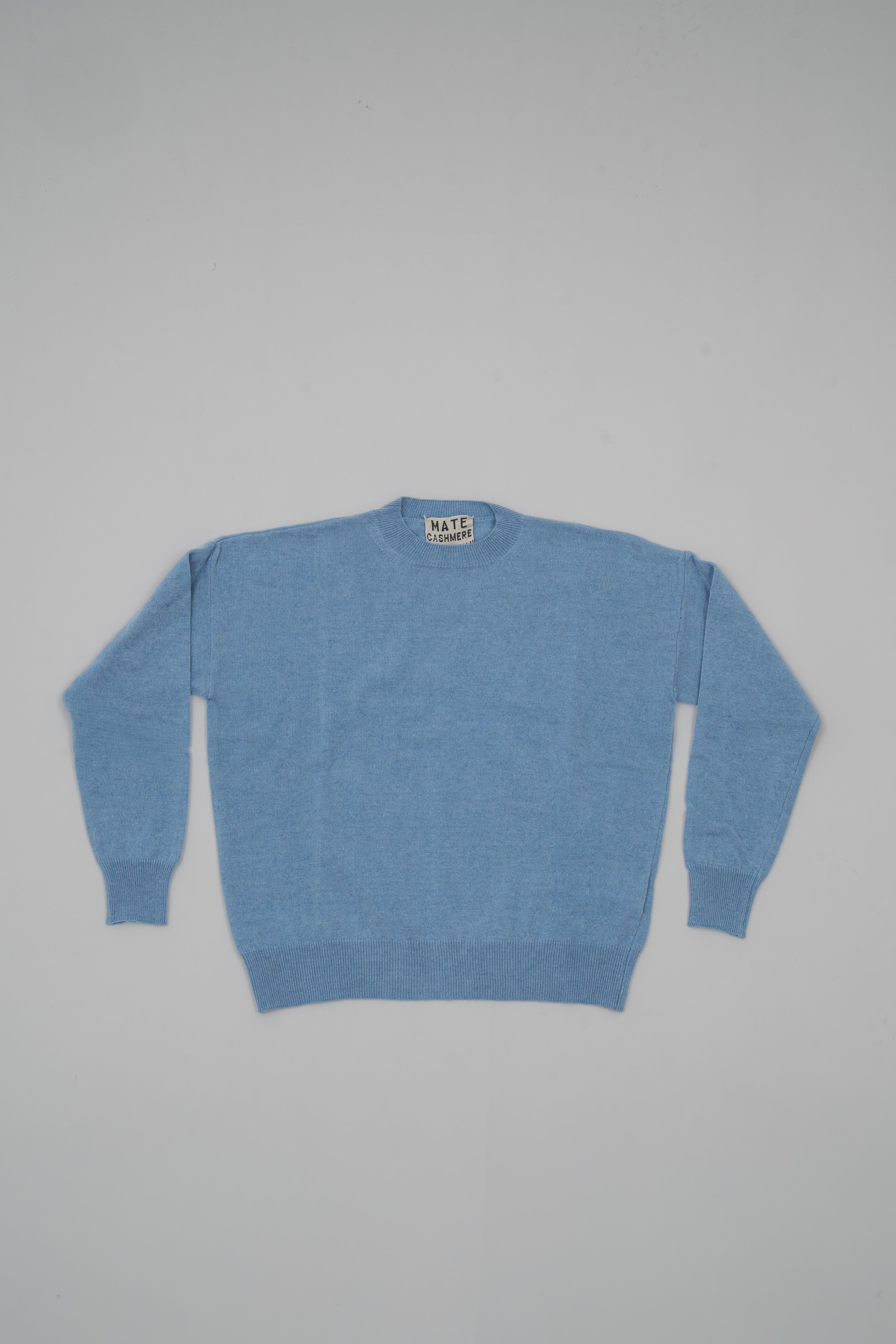 Cashmere crew neck sweater