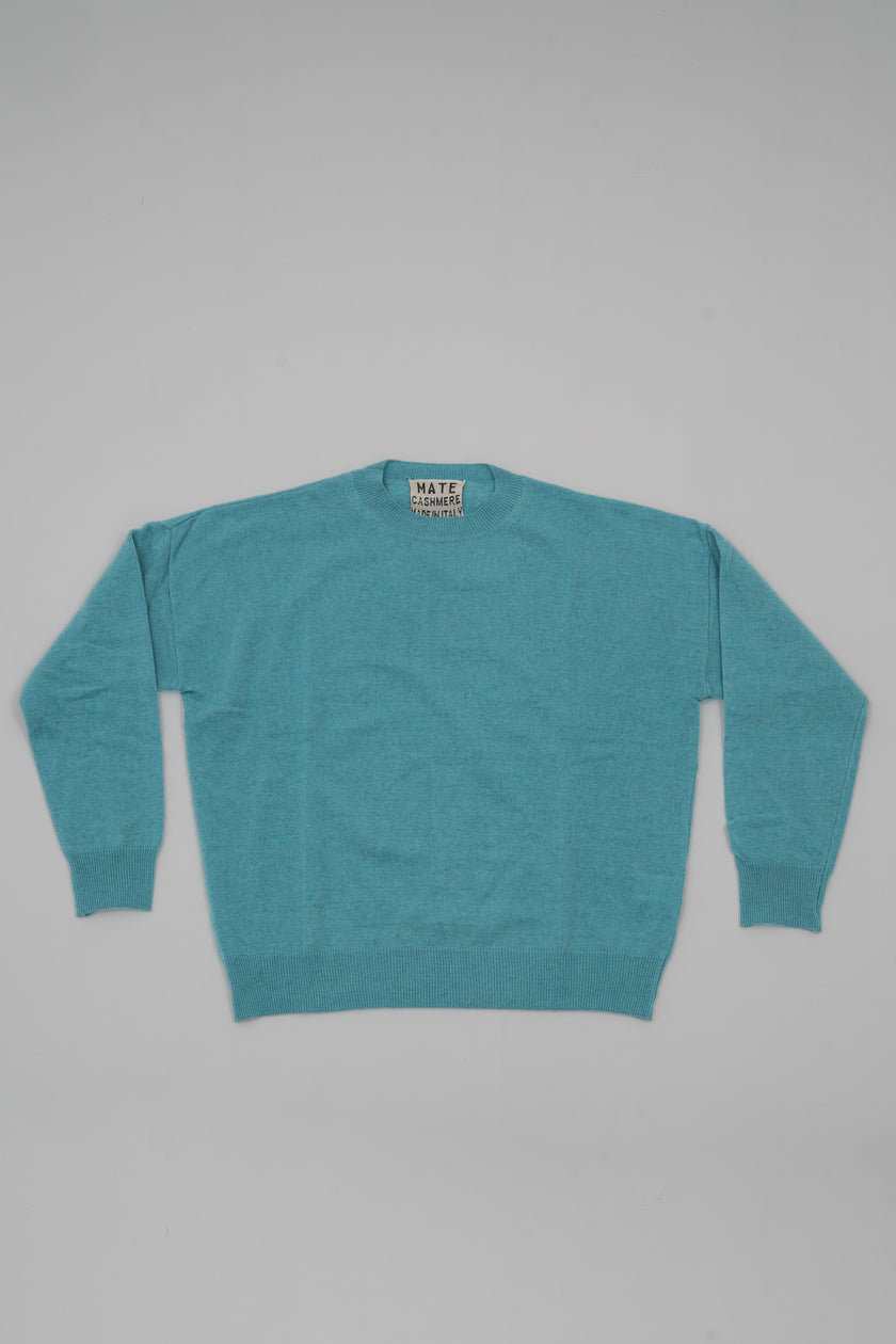 Maglione paricollo in cashmere