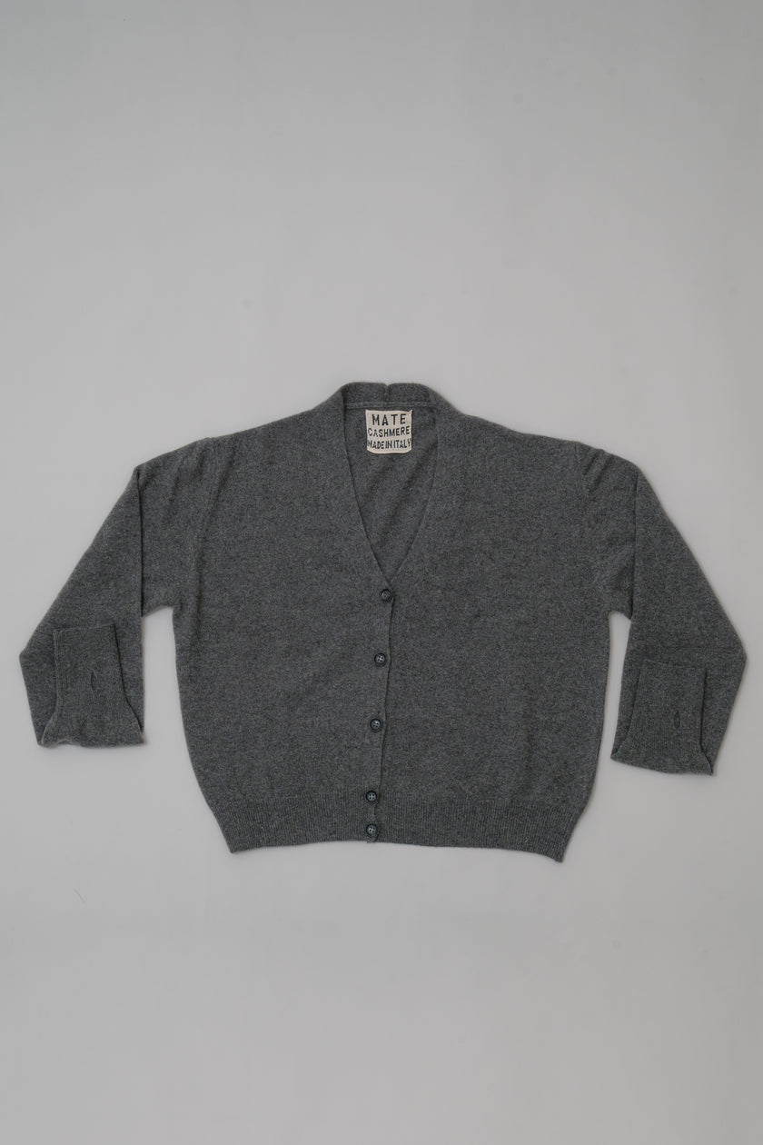 Cardigan twinset lupetto