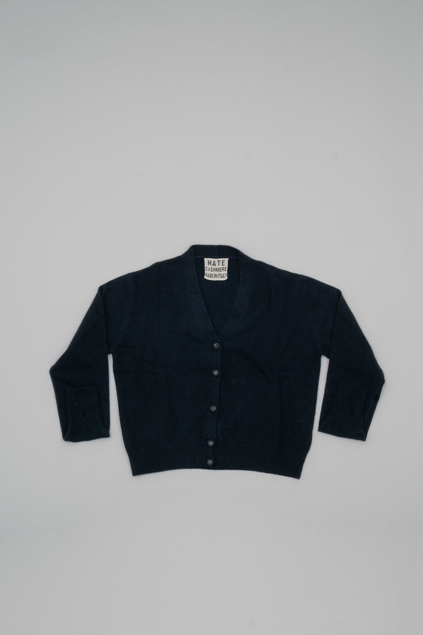 Cardigan twinset lupetto
