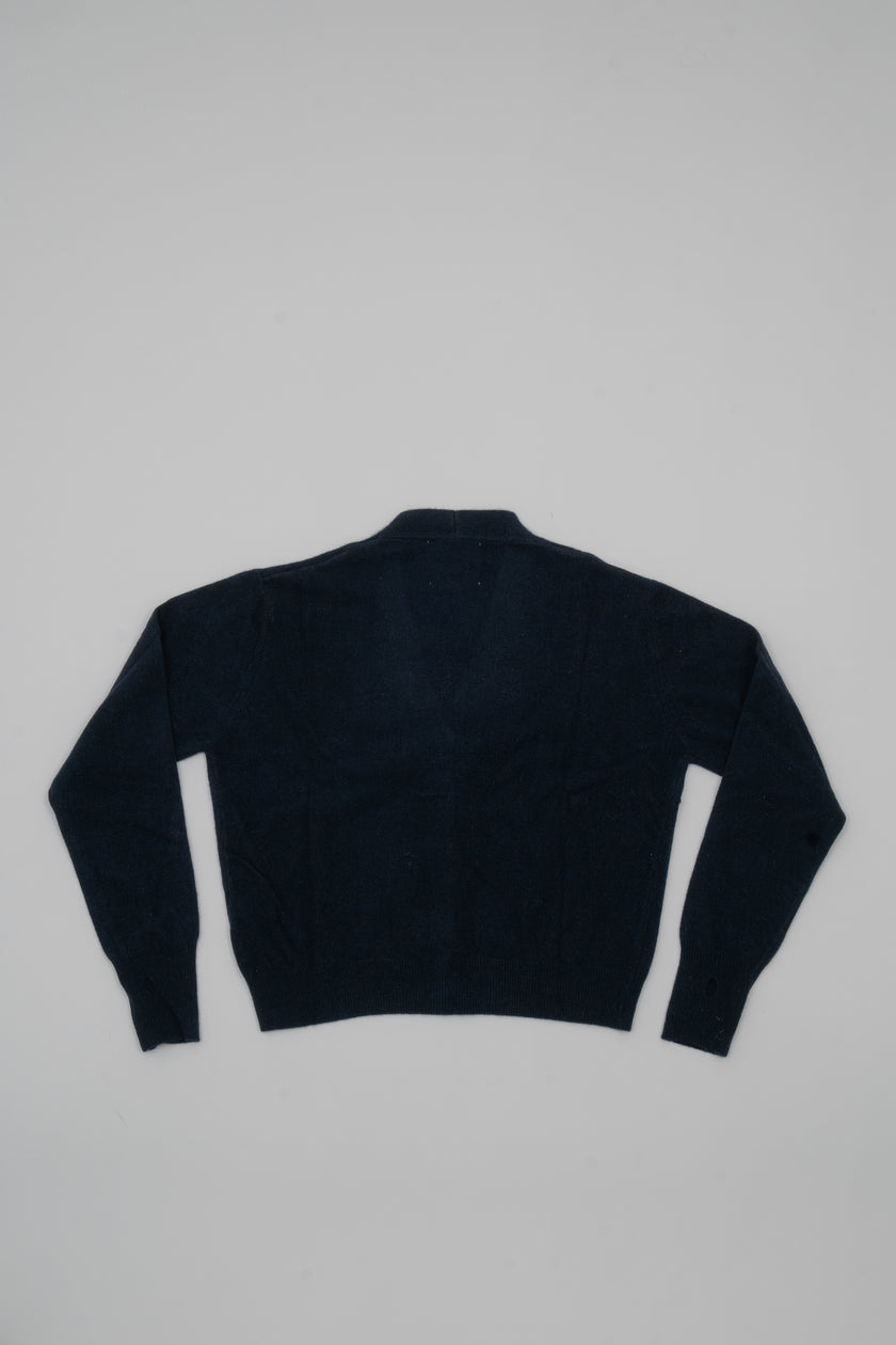 Cardigan twinset lupetto