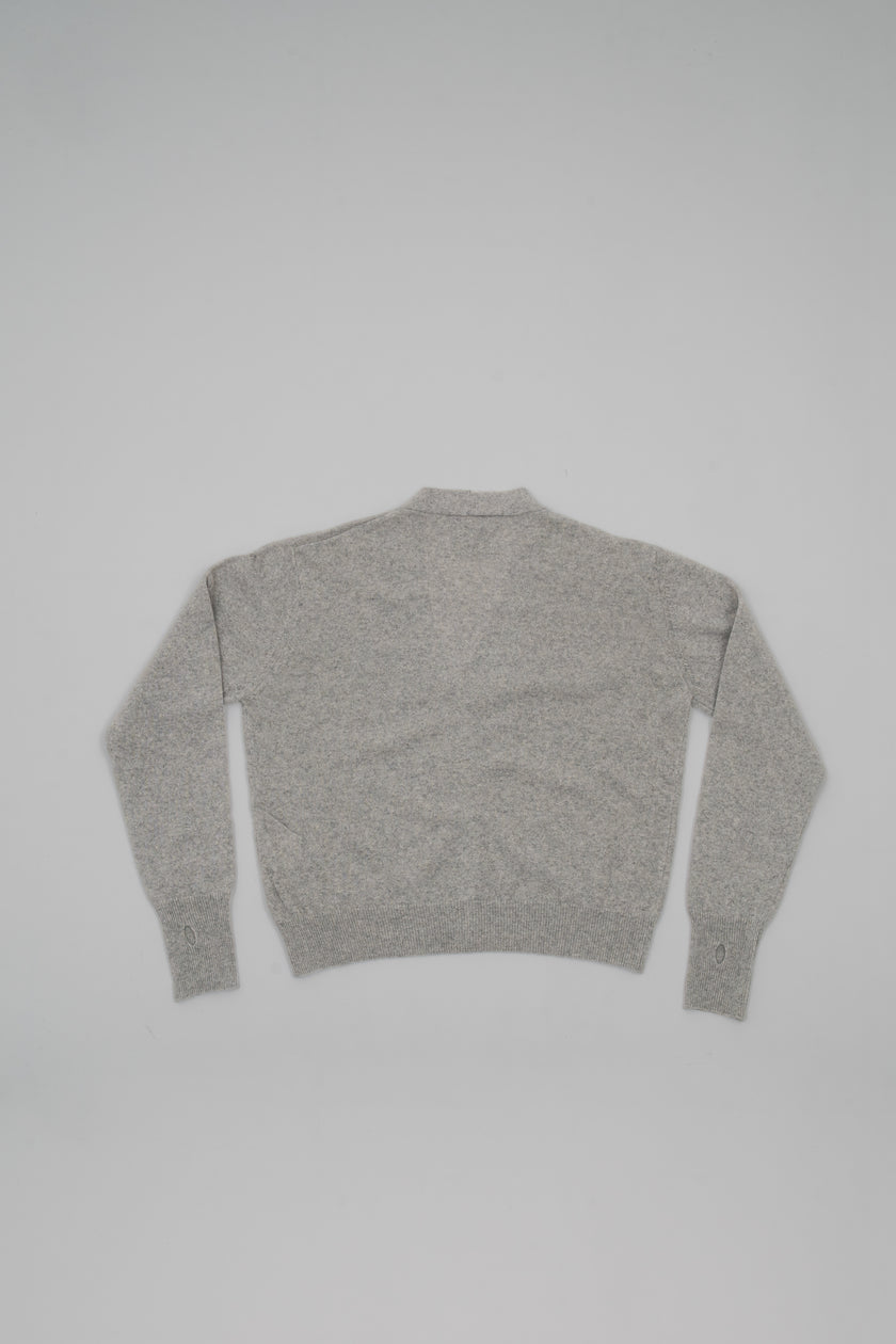 Cardigan twinset lupetto