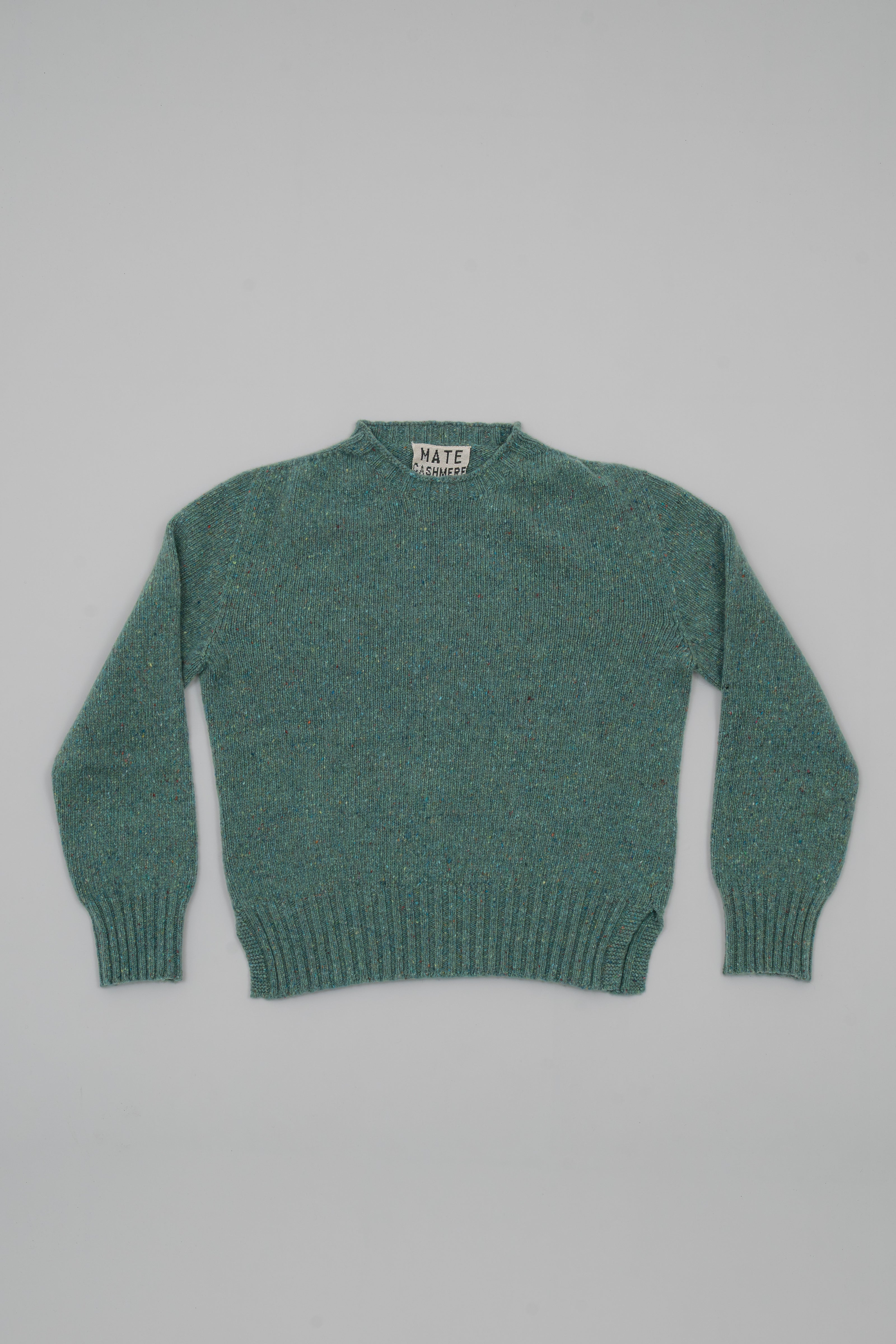 Women's cashmere mélange crew neck