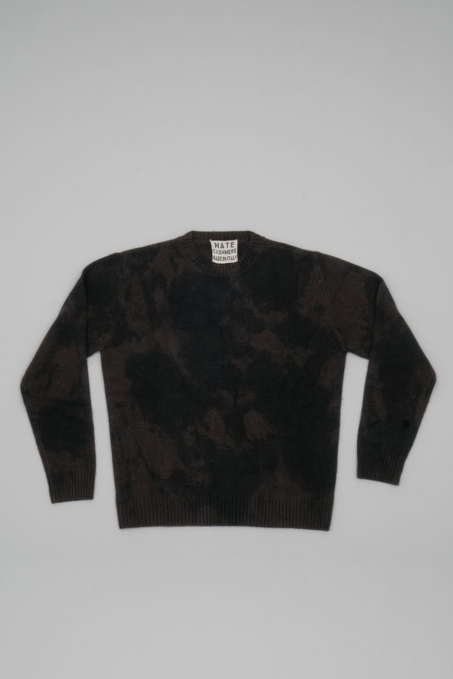 Maglione in cashmere handmade fantasia