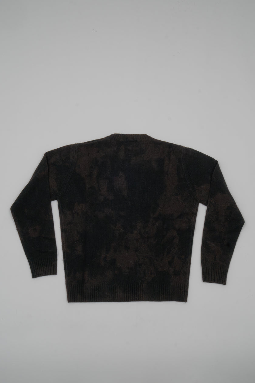 Maglione in cashmere handmade fantasia