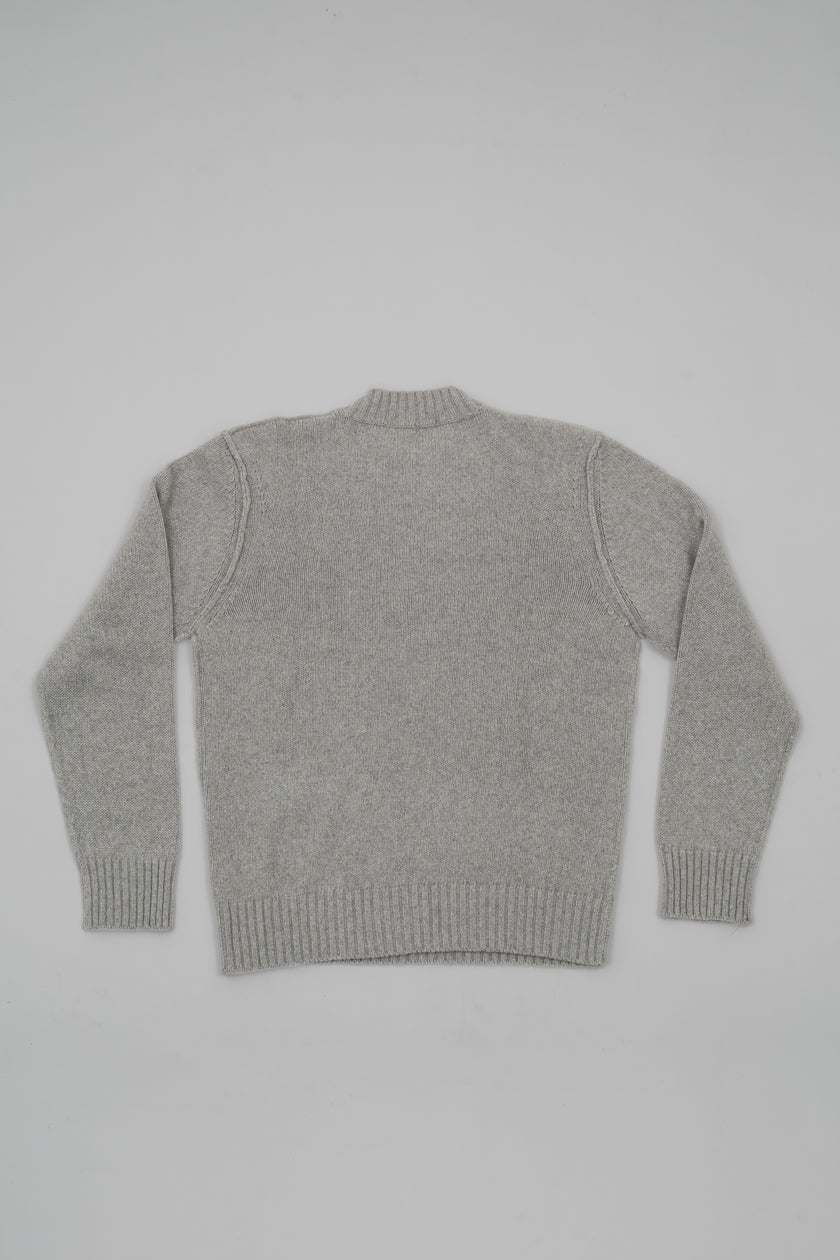 Maglione in cashmere cucitura a vista