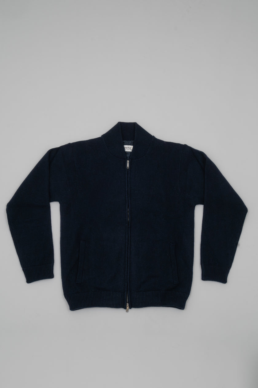 Bomber in cashmere