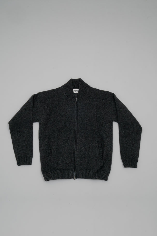 Cashmere bomber jacket