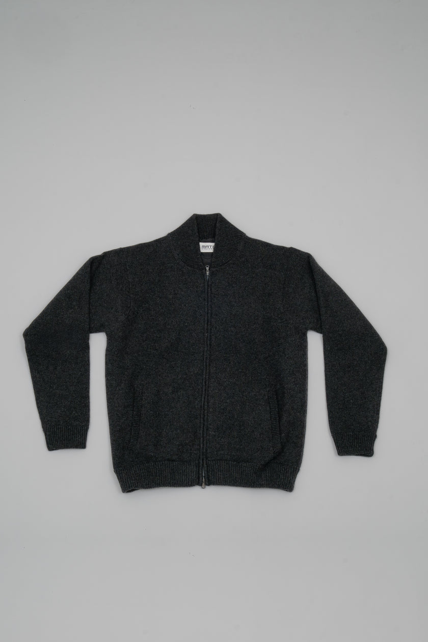 Bomber in cashmere