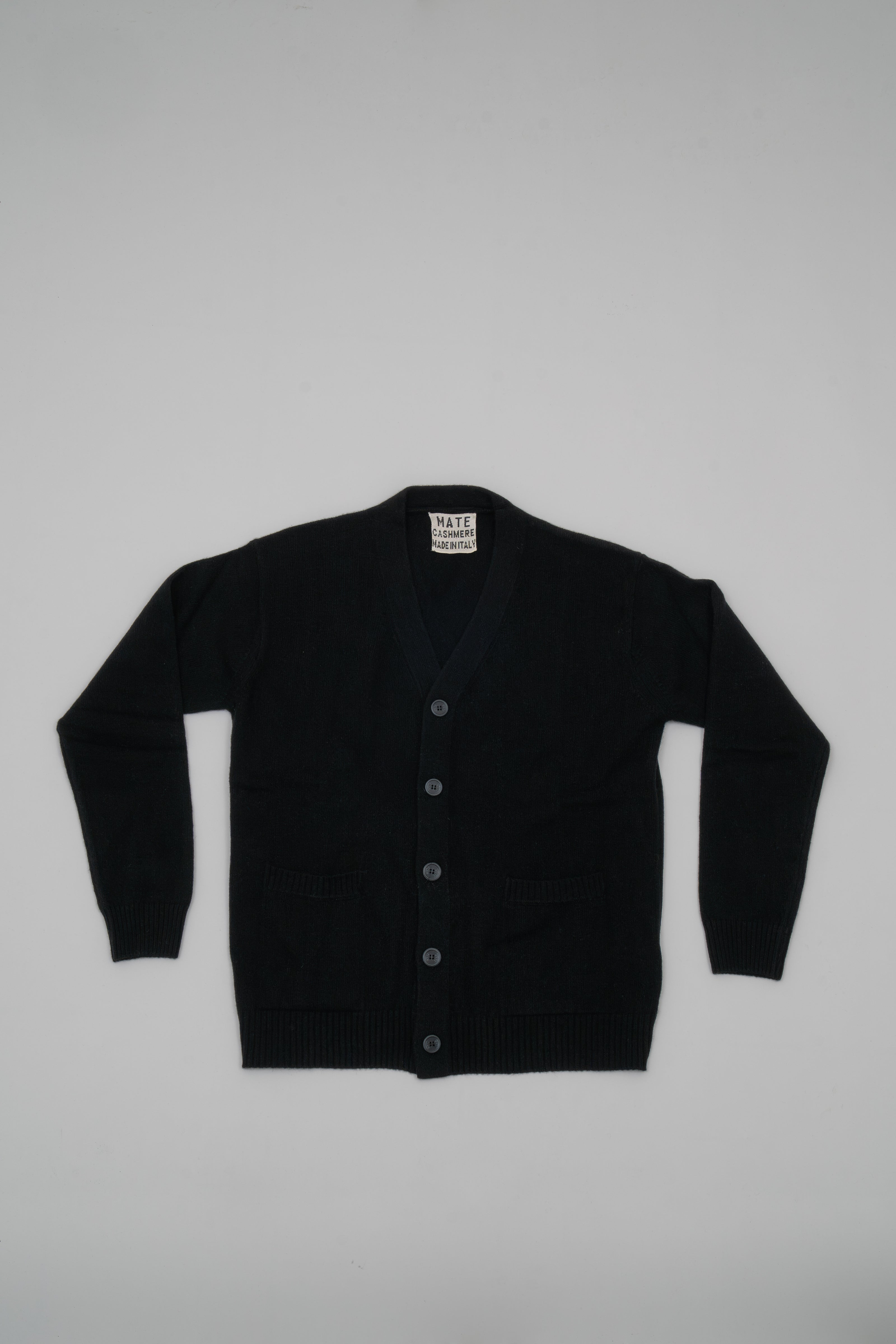 Cashmere pocket cardigan