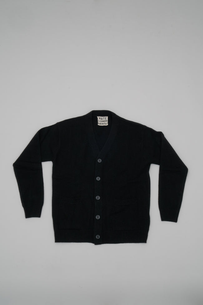 Cashmere pocket cardigan