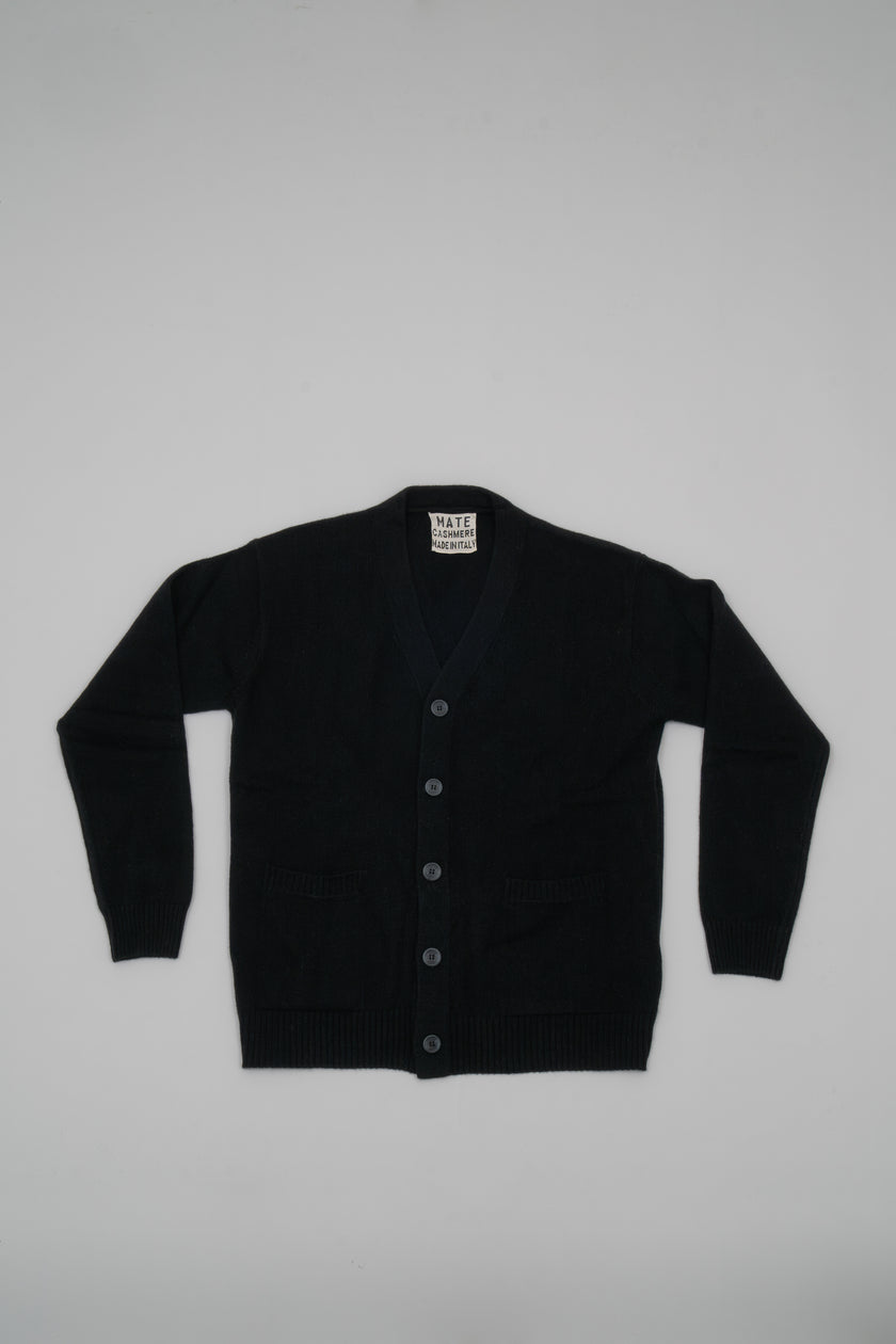 Cashmere pocket cardigan