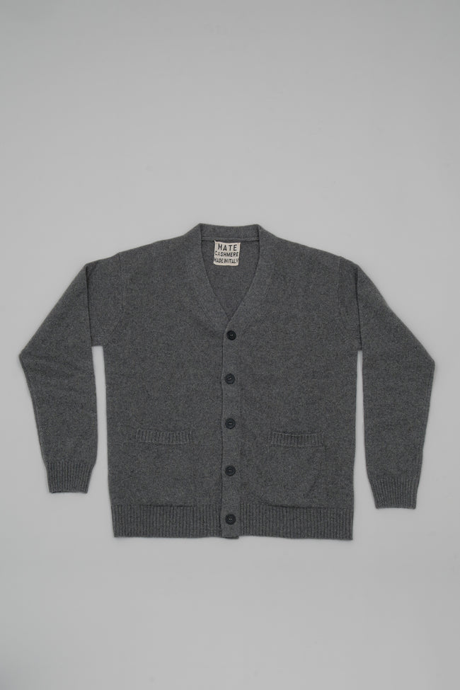 Cashmere pocket cardigan