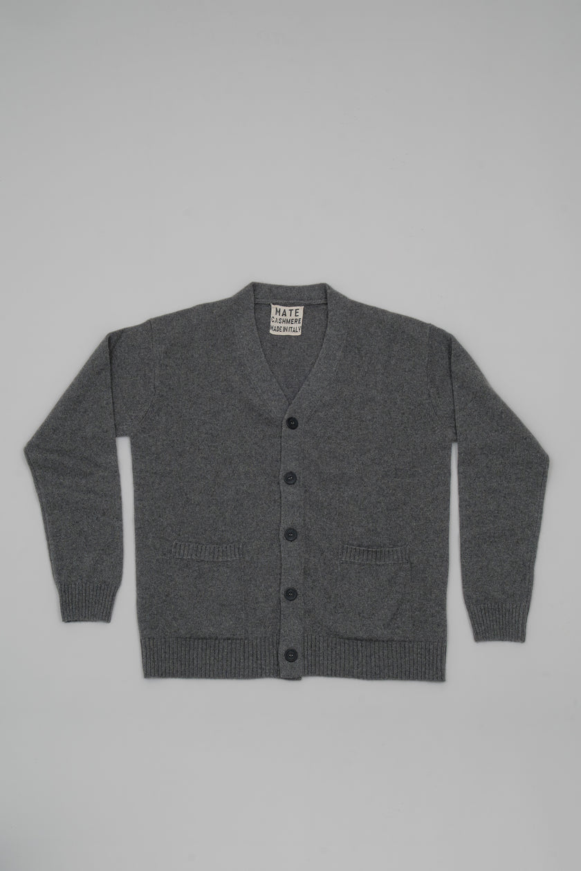 Cashmere pocket cardigan