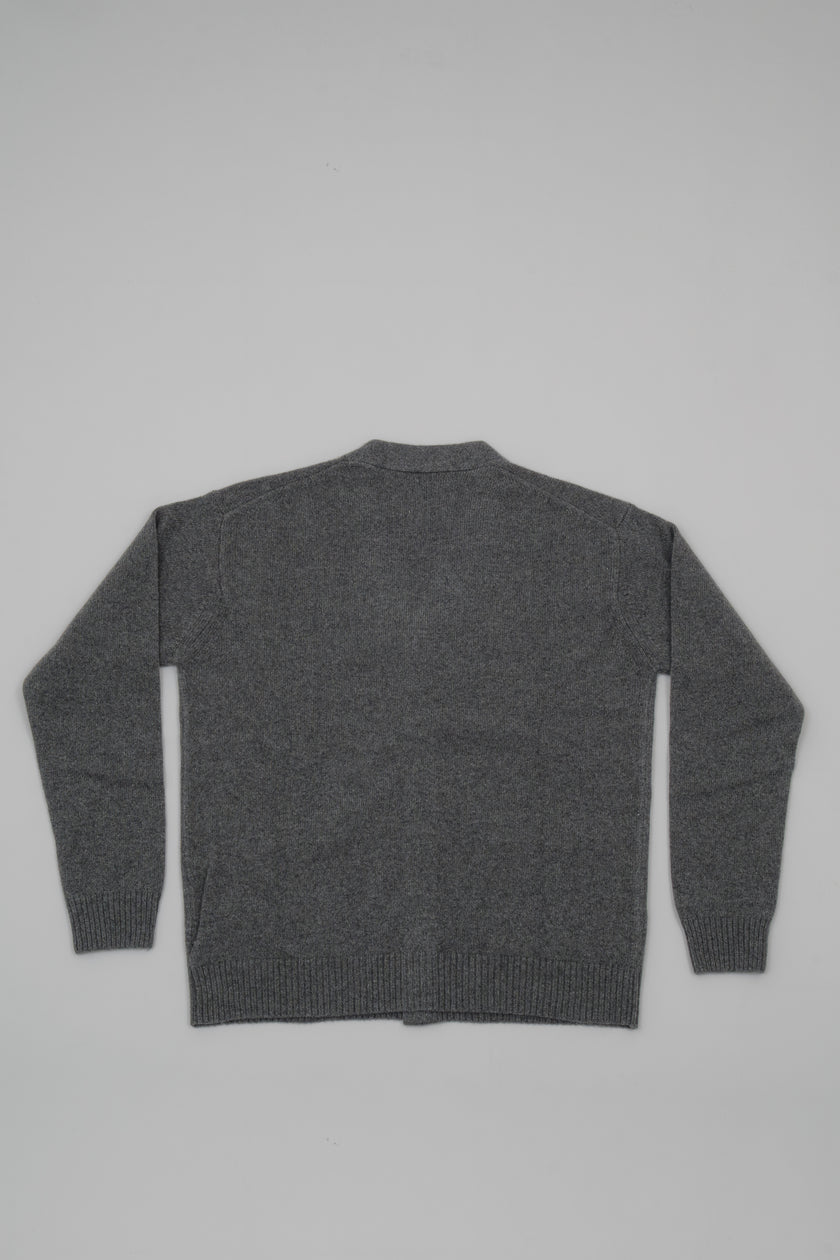 Cashmere pocket cardigan