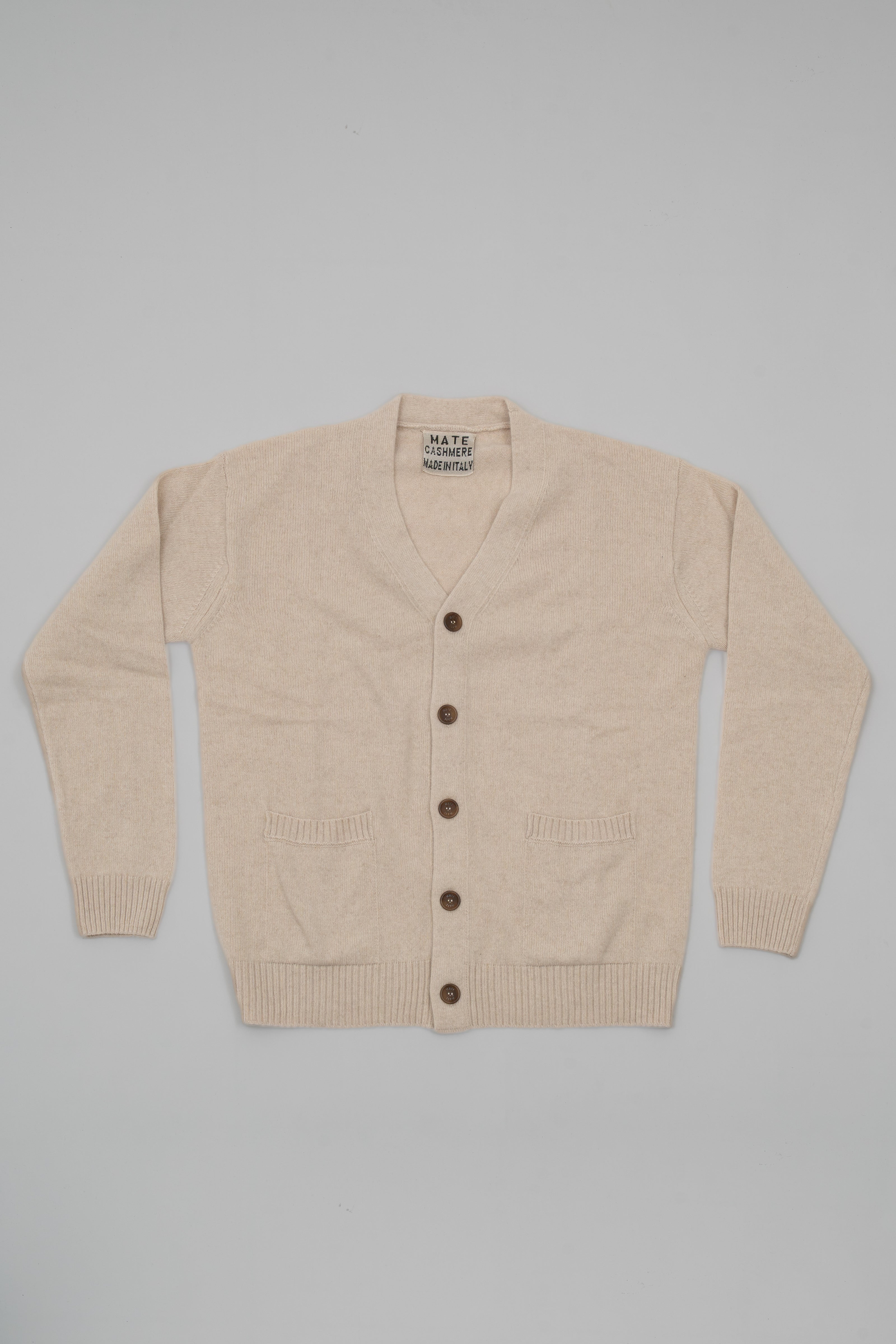 Cashmere pocket cardigan