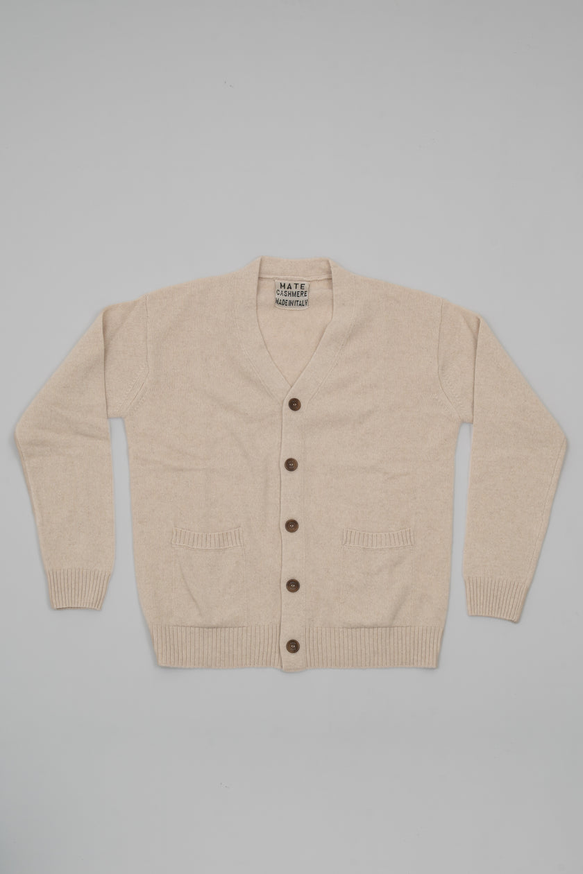 Cashmere pocket cardigan
