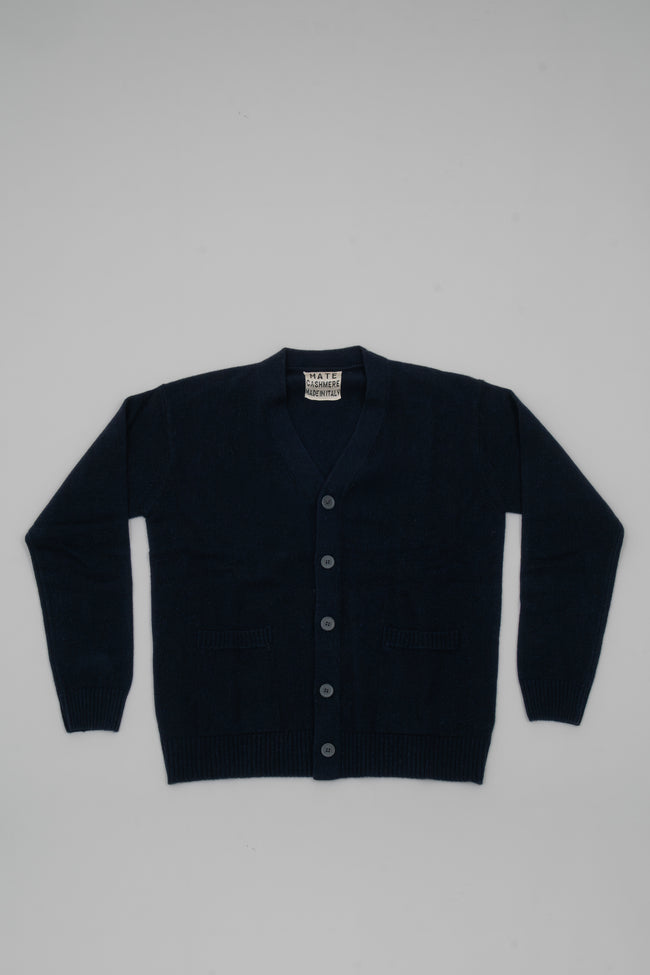 Cashmere pocket cardigan